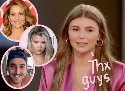 Olivia Jade Gets Support From Sofia Richie Candace Cameron Bure And Bf