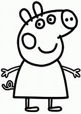 Pig Peppa Coloring Pages George Sheets sketch template