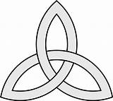 Trinity Symbol Knot Celtic Triquetra Simple Pngkit sketch template