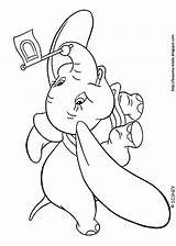 Dumbo Coloring Pages Book Para Disney Colorear Dibujos Printable Da Colorare Disegni Boyama Elephant sketch template