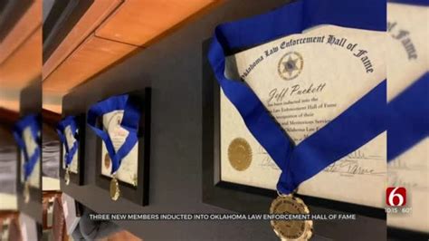 members inducted  oklahoma law enforcement hall  fame
