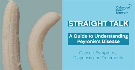 straight talk a guide to understanding peyronie s disease causes