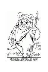 Coloring Ewok Wars Star Dark Pages Sith Lors Vador Sheet Starwars sketch template