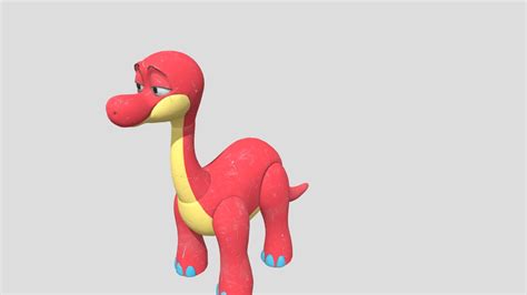 bron  dinosaur    model  bpotar  sketchfab
