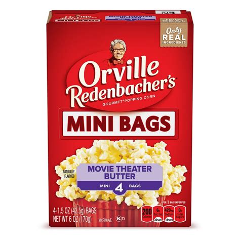 orville redenbachers  theater butter popcorn  ounce mini bag