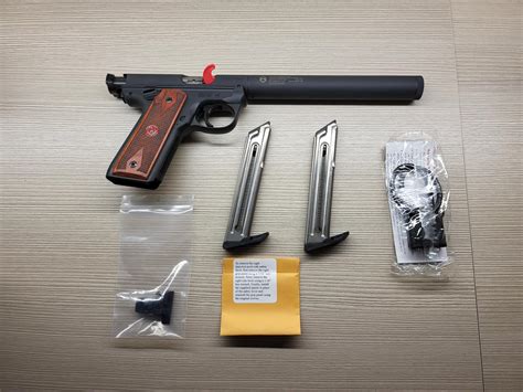maxim defense ruger mkiv sd integral suppressed  pistol nfa market board sturmgewehrcom
