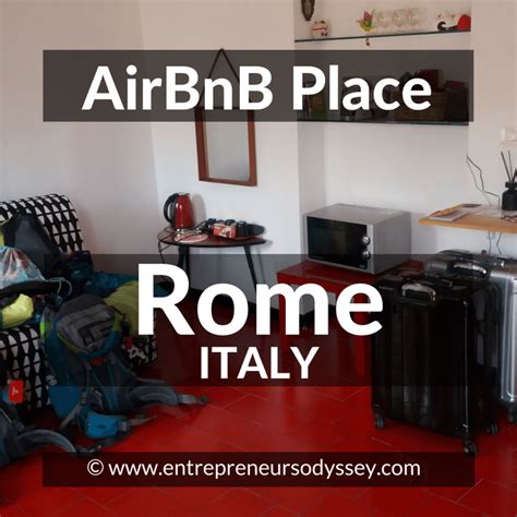 airbnb apartment  rome italy entrepreneurs odyssey