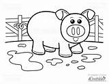 Coloring Printable Pages Kids Piggy Cute Creatables Kristin June 2021 May Baby sketch template