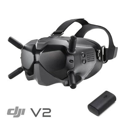 dji fpv drone goggles  version   battery   box authentic ebay