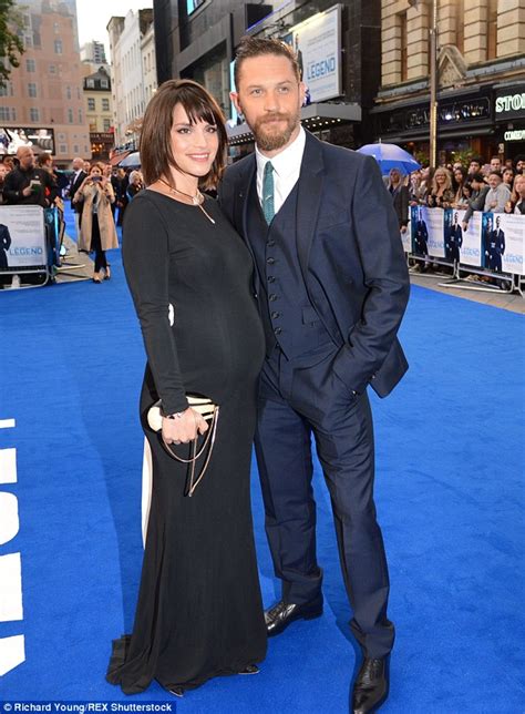 Tom Hardy Hits The Town With Wife Charlotte Riley After Legend Premiere