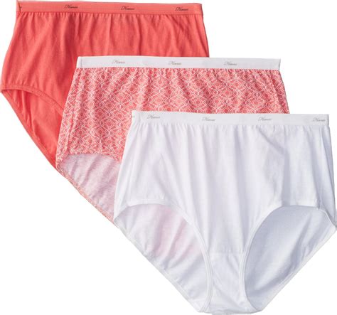 hanes women s cool comfort cotton brief panties at amazon women s