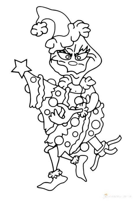 grinch  max coloring pages printable grinch coloring pages