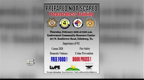 hidalgo co sheriff s office holds prepared not scared training