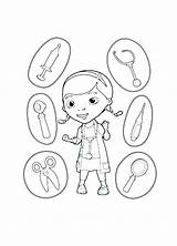 Coloring Pages Tools Doctor Mini Doc Drawing Mcstuffins Aid Band Cooper Medicine Getcolorings Color Lambie Getdrawings Printable Paintingvalley Colorings sketch template