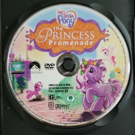 pony  princess promenade dvd good  picclick