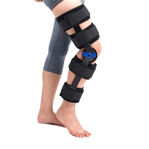 hinged knee braces supports high quality adjustable factory direct sale