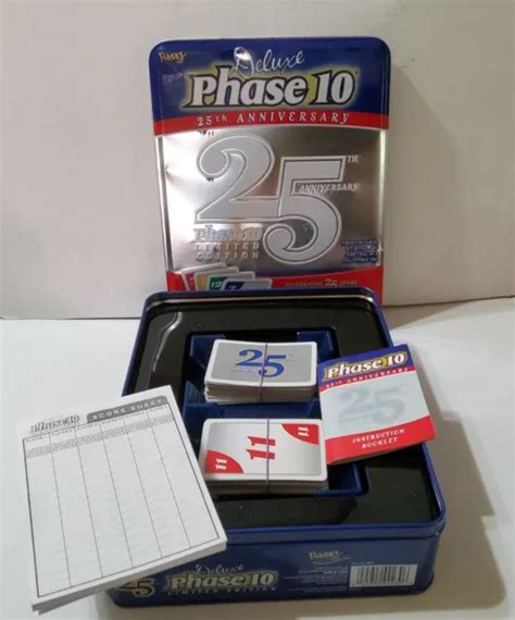 phase  deluxe  anniversary tin limited edition complete fundex