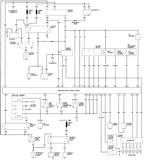 jeep wrangler yj   wiring diagrams repair guide autozone
