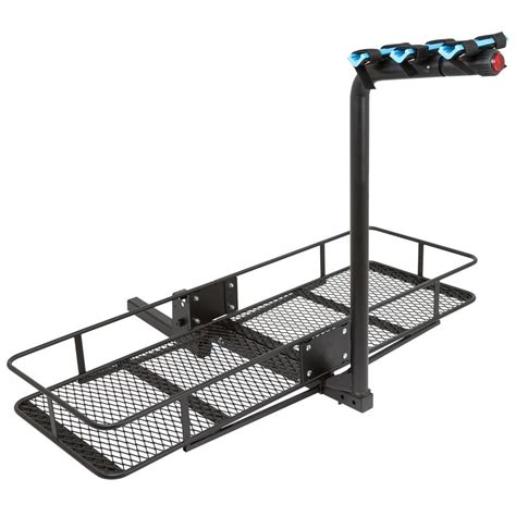elevate outdoor blue devil steel hitch bike racks  basket cargo carrier discount ramps