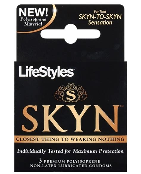 lifestyles skyn non latex box of 3 paradise marketing cupid s lingerie