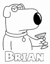 Coloring Guy Pages Griffin Family Brian Peter Drinks Color Stewie Drawing Fly Getcolorings Drawings Cartoon Getdrawings Colorings Library Clipart Play sketch template
