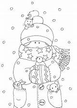 Coloring Pages Christmas Stamps Digi Freedeariedollsdigistamps Dearie Dolls sketch template