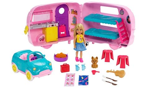 Up To 16 Off On Barbie Club Chelsea Camper Groupon Goods