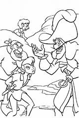 Peter Pan Hook Coloring Pages Catch Try Supercoloring Captain Color Disney sketch template
