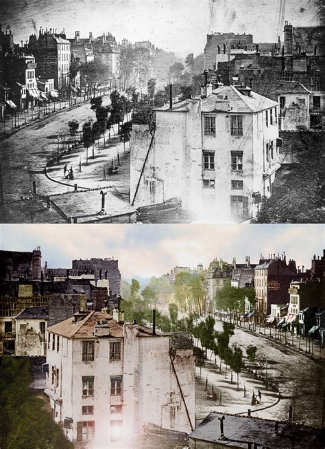 boulevard du temple louis daguerre 1838 39 photos don
