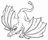 Dragon Coloring Book Lineart Xanadu sketch template