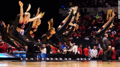 Photos High Flying Cheerleaders Of March Madness