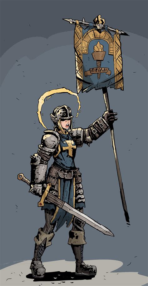 female crusader rdarkestdungeon