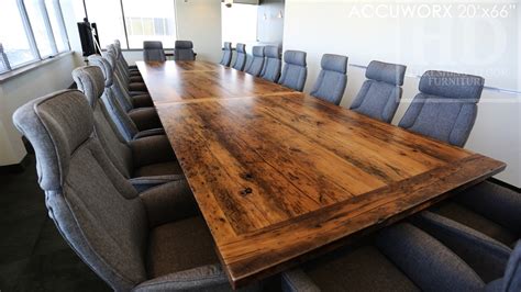 reclaimed wood boardroom conference table mississauga