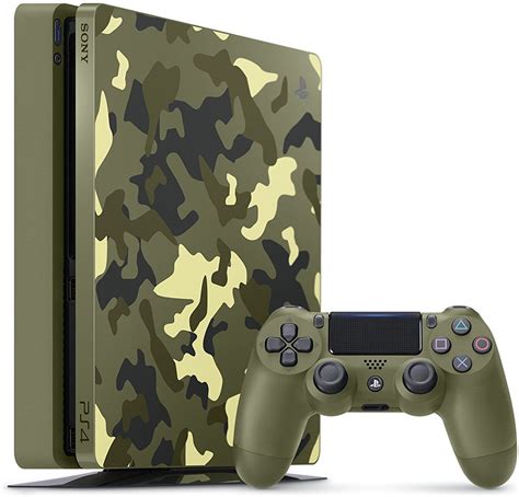 playstation  slim tb limited edition console call  duty wwii bundle discontinued call