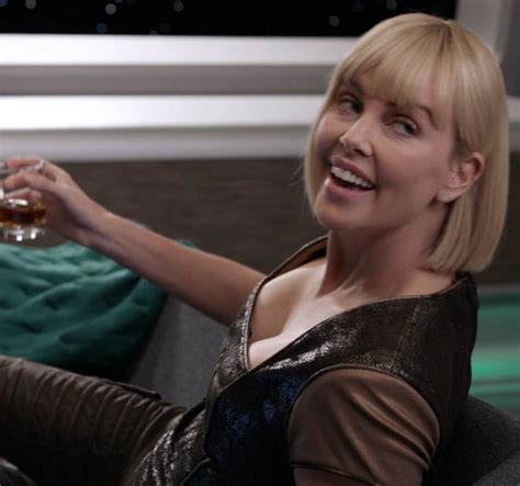 Pop Minute Charlize Theron Orville Drink Photos Photo 5
