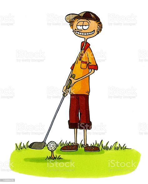 golf cartoons number 6 golfer winner type stock vector art and more
