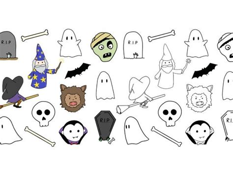 halloween clip art images teaching resources