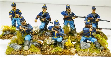 tunnies terrain american civil war dismounted union cavalry mm
