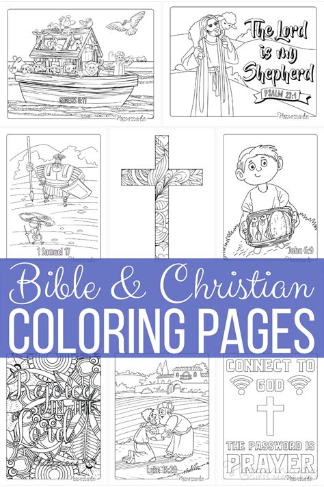 bible coloring pages  printable pdfs