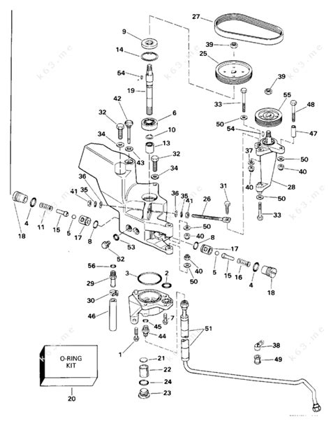 evinrude   eplerc power steering pump parts catalog