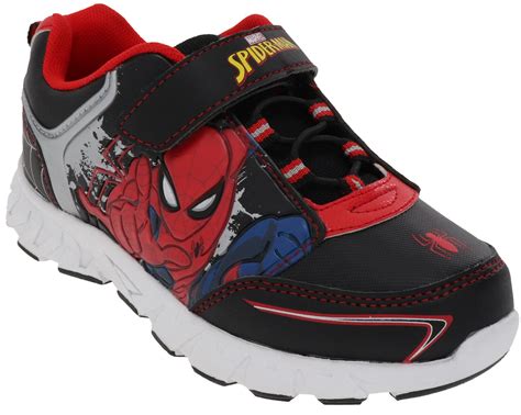 spider man marvel lighted boys athletic shoes walmart canada