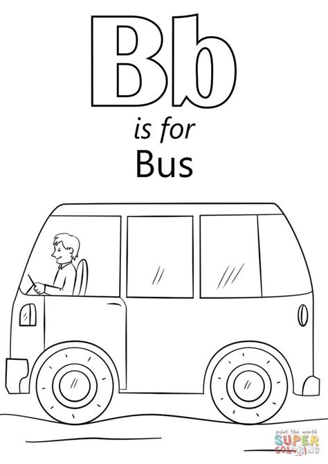 bus coloring pages collection  coloringfoldercom abc coloring
