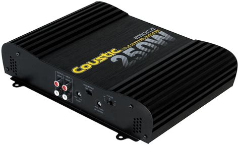coustic  watt  channel class ab amplifier mtx audio