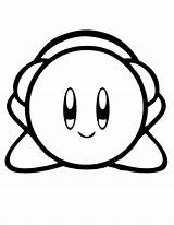 Kirby Colorear Headphones Cuffie Microfono Coloradisegni Stampare Pages2color Dedede Hmcoloringpages sketch template
