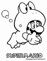 Coloring Super Pages Mario Maker Getcolorings Printable sketch template