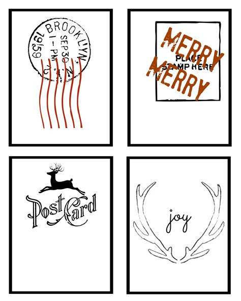 holiday gift wrapping ideas   printable gift tags twelve  main