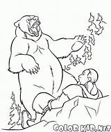 Orso Colorare Oso Koda Fratello Kenai Attacchi Hermano Ataques Ursos Colorkid Orsi Attacks Ninos Kolorowanka Totem Coloriage Denahi Attaques Dours sketch template
