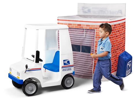 deliver joy    mail lover   usps toy truck tinybeans