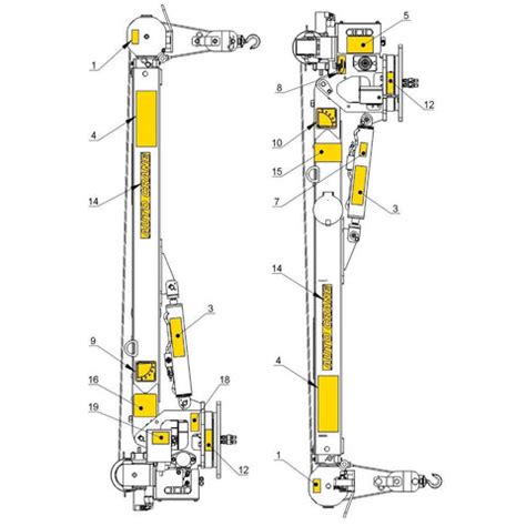 auto crane  decal layout   bb truck crane