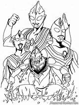 Ultraman Mewarnai Diwarnai Sketsa Ranger Monster Orb Pemandangan Kartun Zero Kumpulan Sawah Sketchite Terpopuler Hewan Bunga Dll sketch template